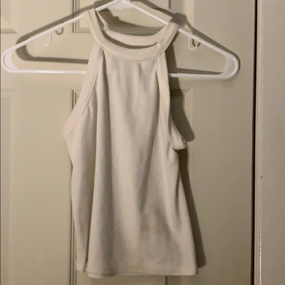 White halter top-never worn